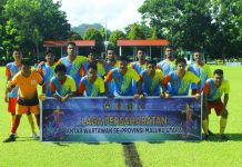 Pelita FC Lolos ke Final Laga Persahabatan Wartawan Malut